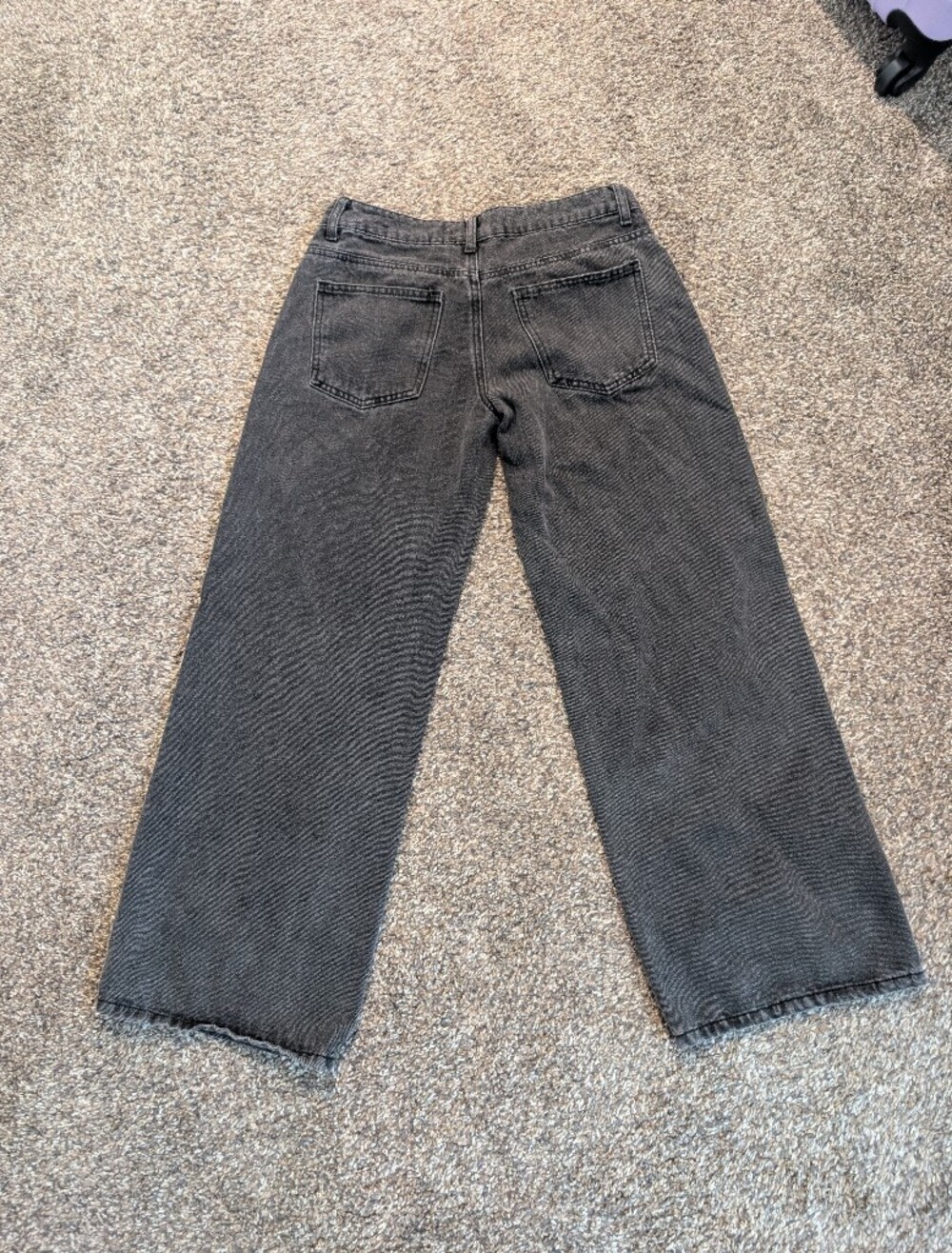 Edikted Women's Raelynn Washed Low Rise Jeans - Black
